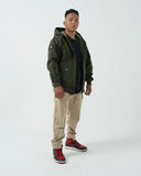 Kingz Jacket/Coat Men Kingz Canvas Jacket Green