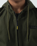 Kingz Jacket/Coat Men Kingz Canvas Jacket Green