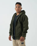 KINGZ Jacket/Coat Men KINGZ Canvas Jacket Green