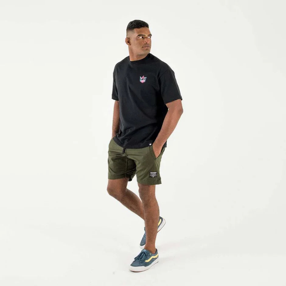 Kingz Kingz Casual Gi Shorts MILITARY GREEN