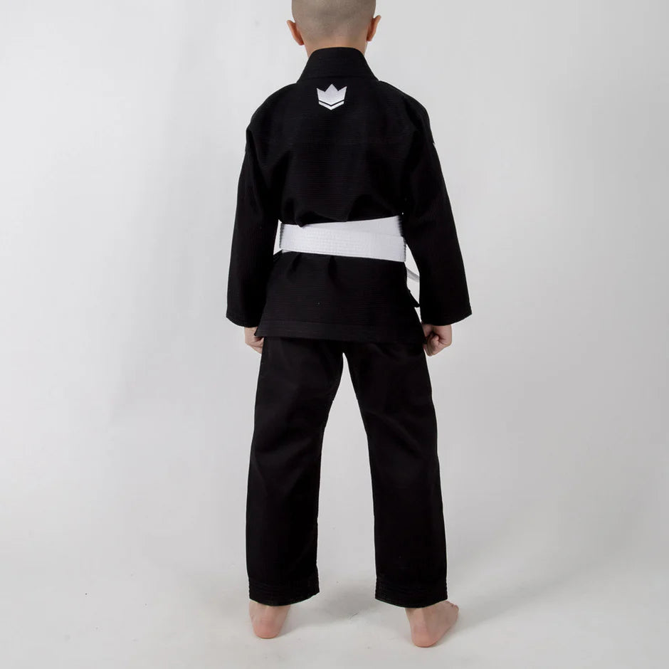 KINGZ KINGZ Kids The ONE BJJ Gi Black - FREE White Belt