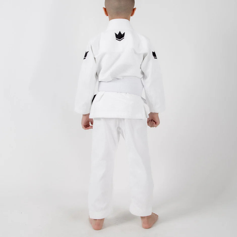 KINGZ KINGZ Kids The ONE BJJ Gi White - FREE White Belt