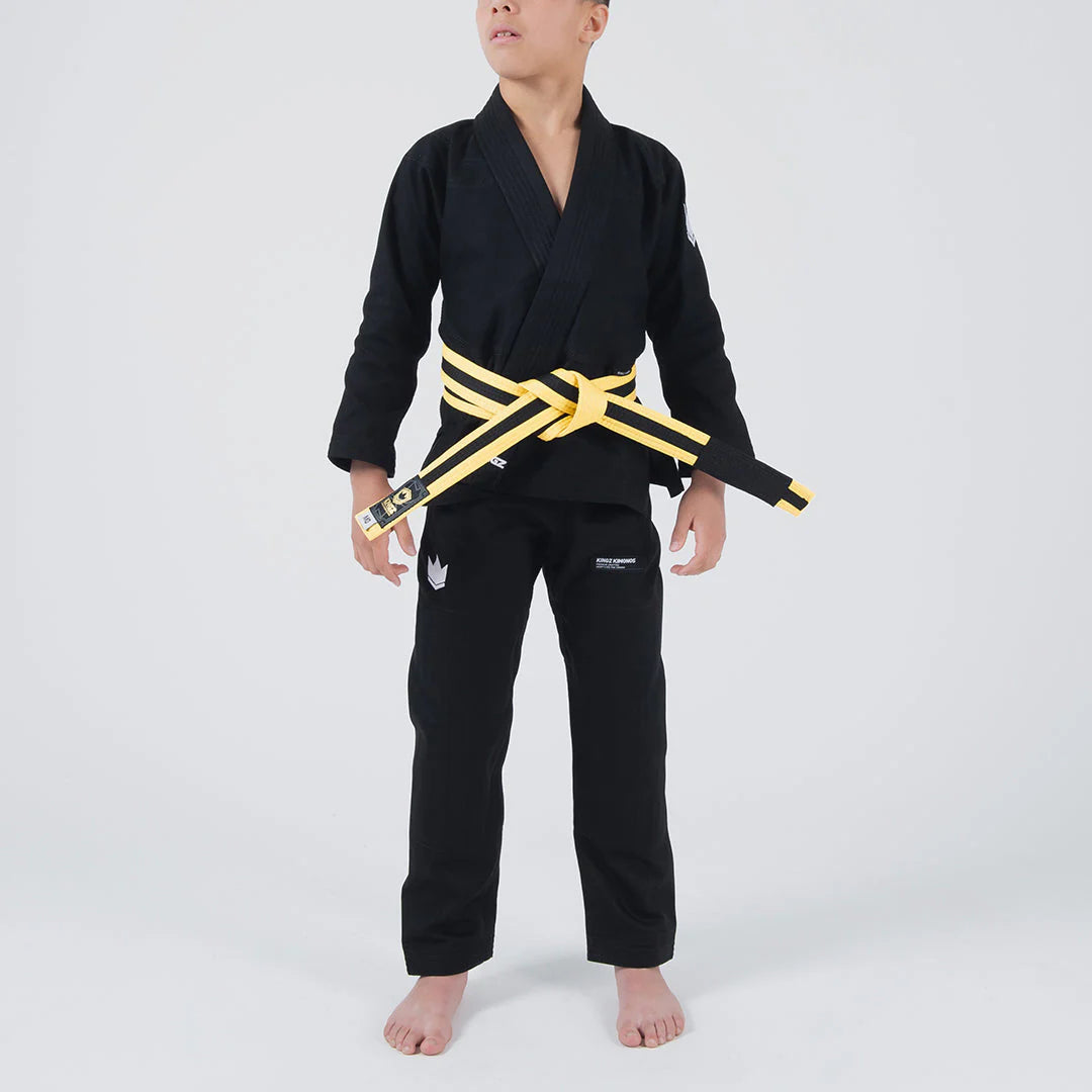 Kingz BJJ GI Kingz Kore 2.0 Kids Gi - Black