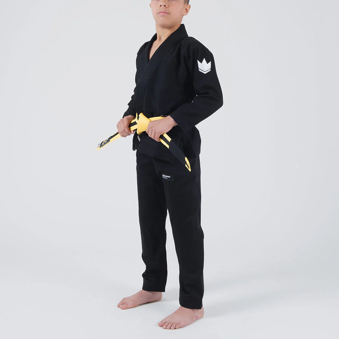 Kingz BJJ GI Kingz Kore 2.0 Kids Gi - Black