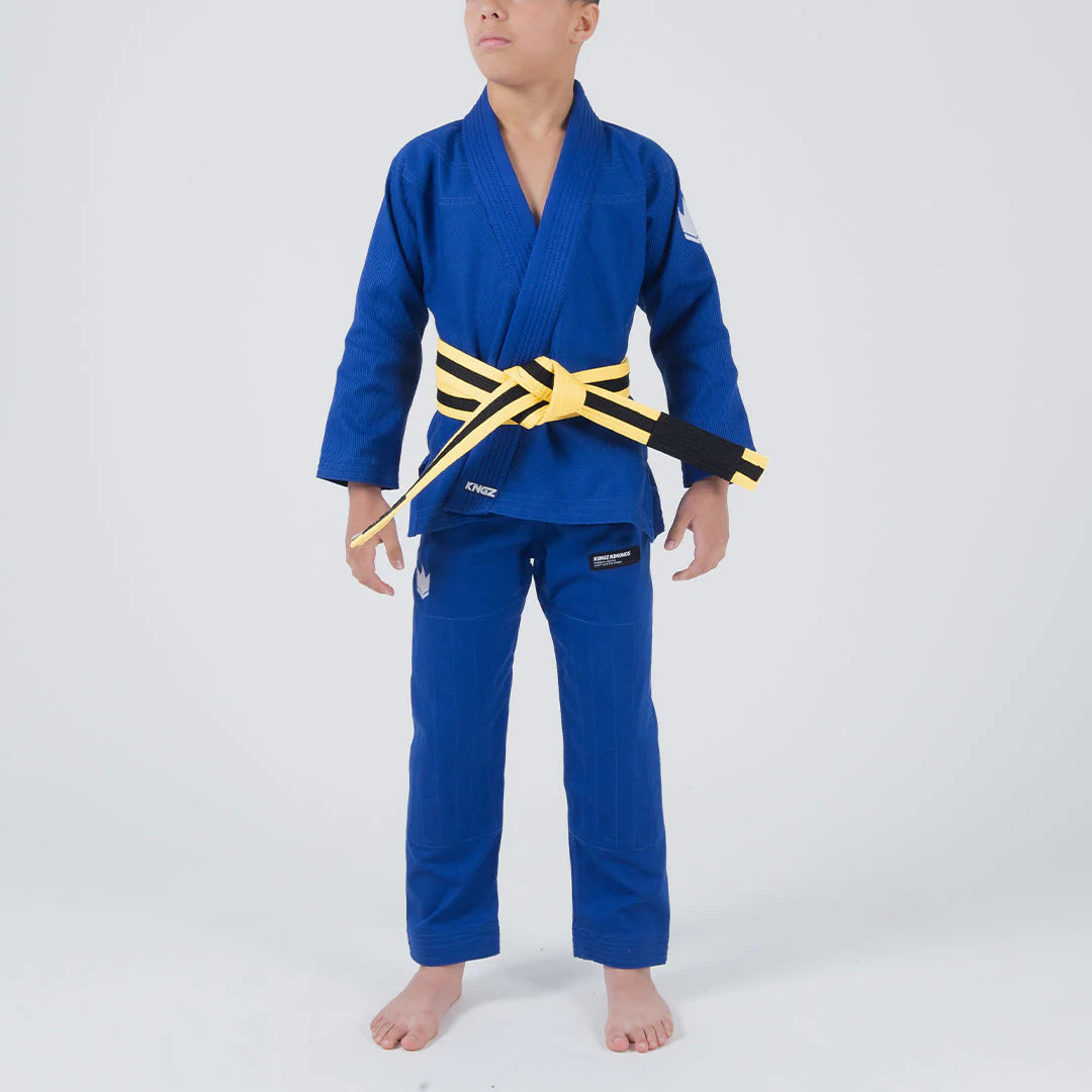 Kingz Kingz Kore 2.0 Kids Gi - Blue