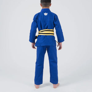 Kingz Kingz Kore 2.0 Kids Gi - Blue