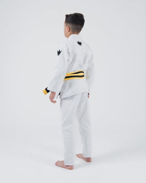 Kingz BJJ GI Kingz Kore 2.0 Kids Gi - White