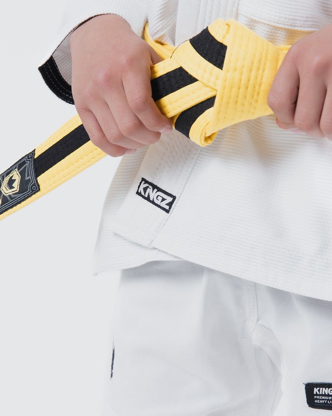 Kingz BJJ GI Kingz Kore 2.0 Kids Gi - White