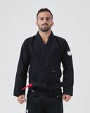 Kimono Brazilian Jiu Jitsu KINGZ Kore V2 Gi - Negru ( Centura Alba Inclusa )