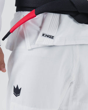 Kingz BJJ GI KINGZ Kore V2 Jiu Jitsu Gi - White