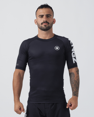 KINGZ Rashguard XS / Black KINGZ Kore V2 Short Sleeve Rashguard