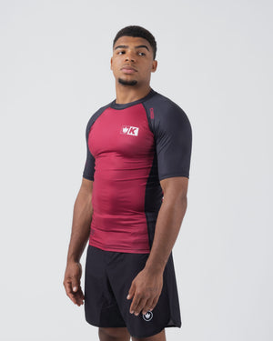 KINGZ Rash Guards XS / Maroon KINGZ Krown S/S Rashguard