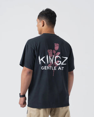 Kingz T-Shirt Kingz Rose V2 Tee Black