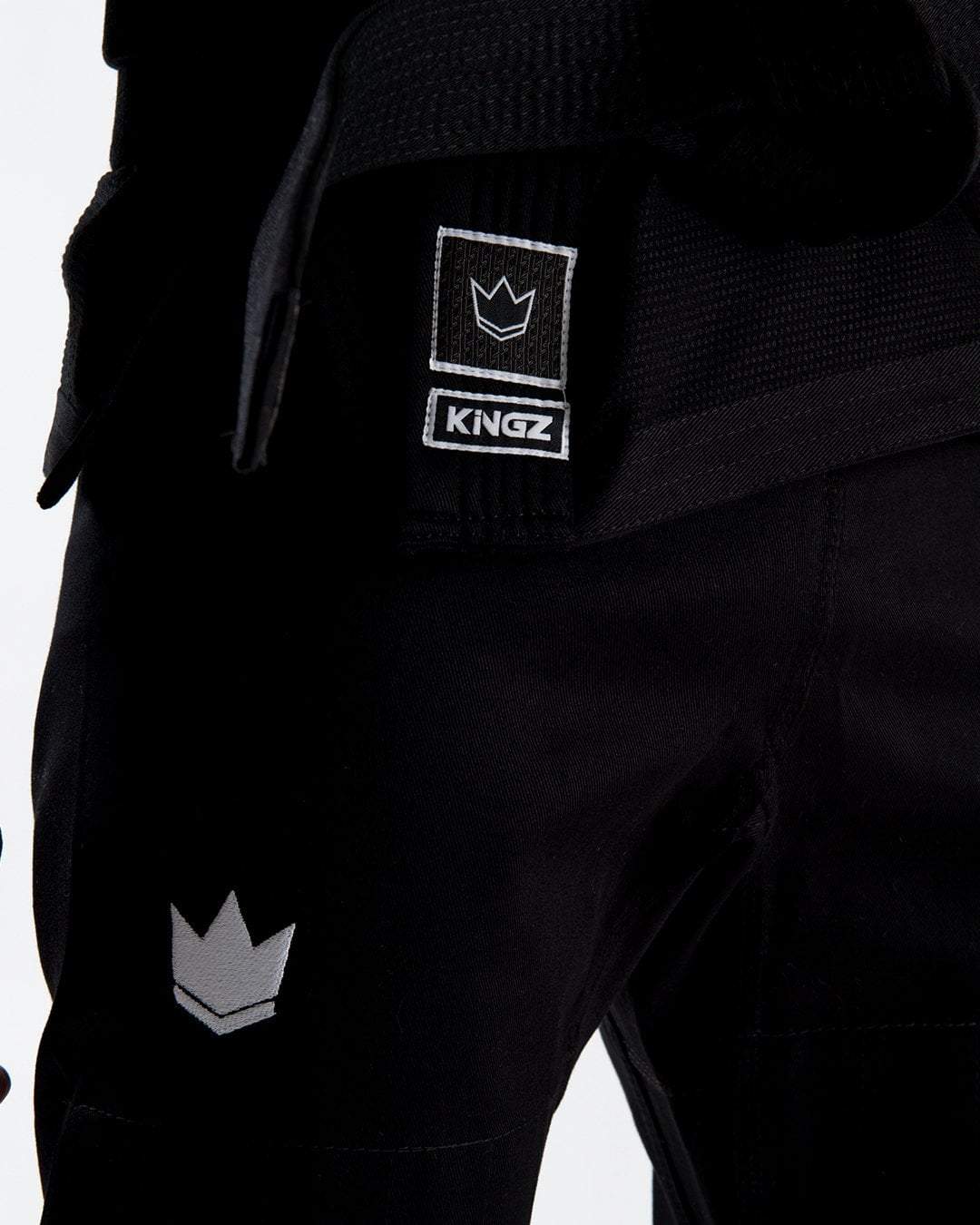 KINGZ BJJ Gi KINGZ The ONE Jiu Jitsu Gi - Black - FREE White Belt