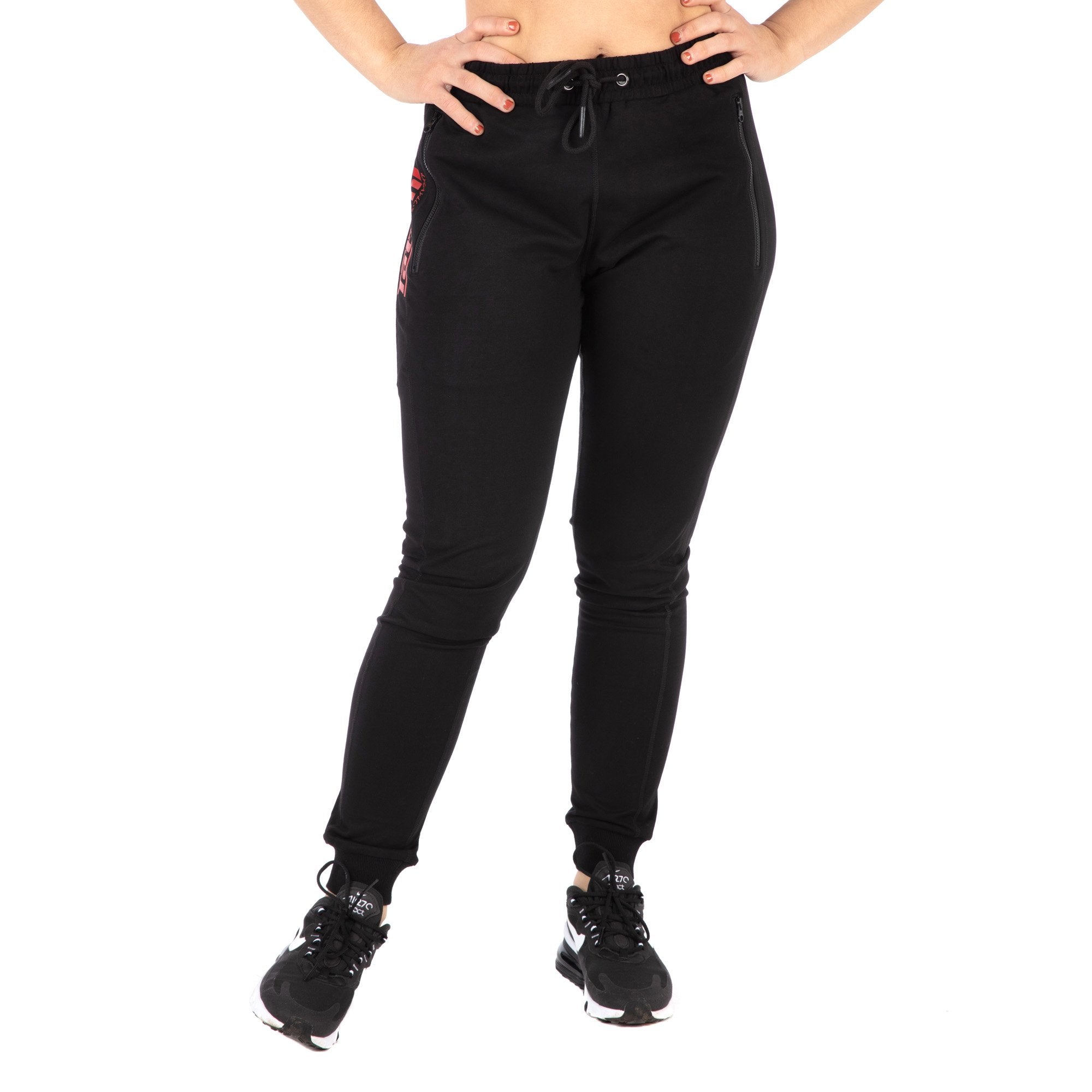 Tatami Fightwear Joggers Ladies Logo Joggers - Black & Red