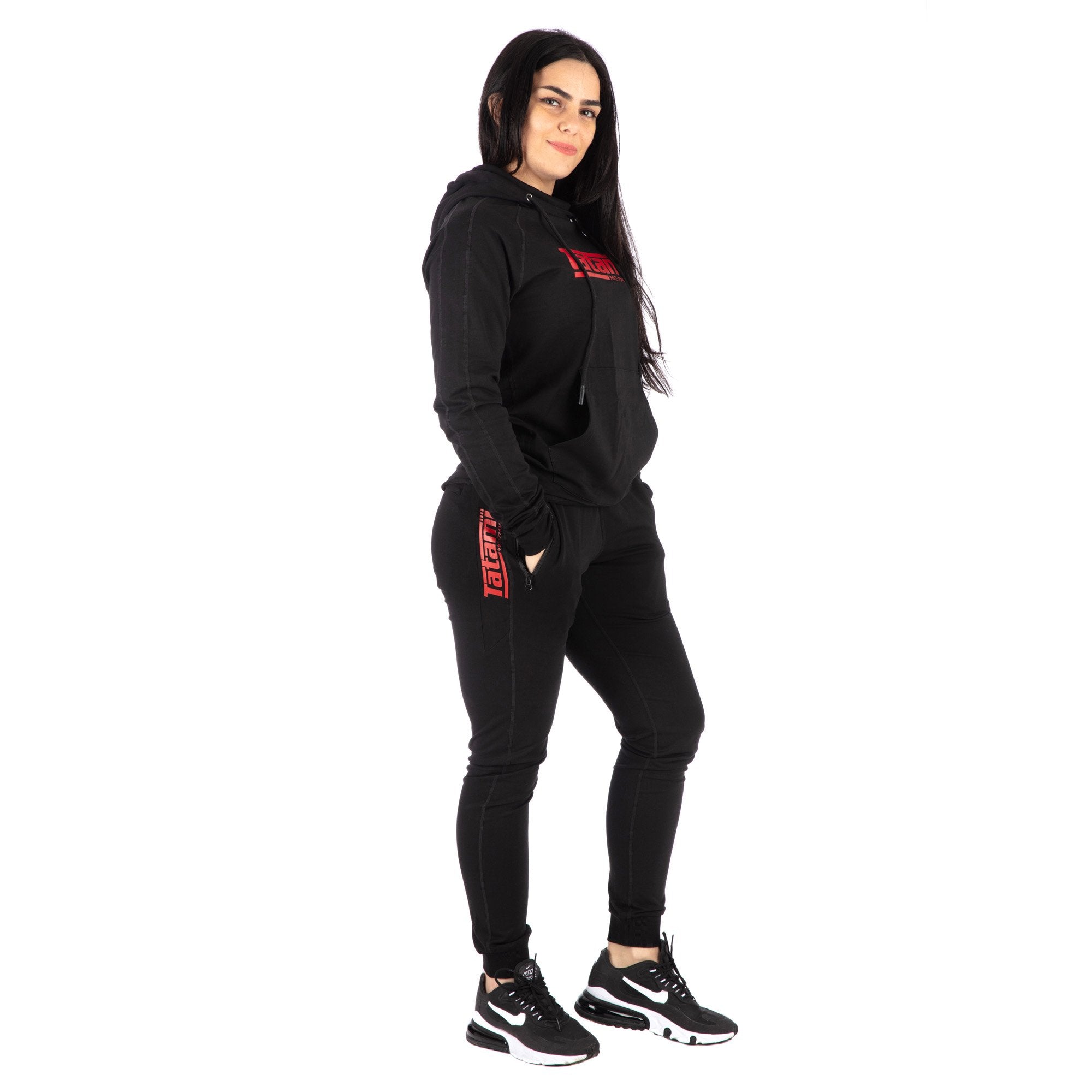 Tatami Fightwear Joggers Ladies Logo Joggers - Black & Red