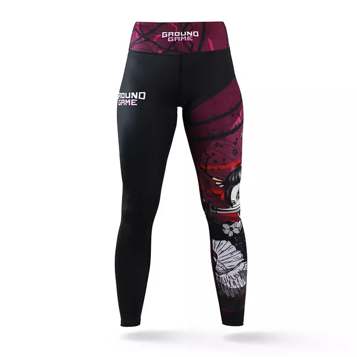 Ground Game LEGGINGS TSURU WARRIOR