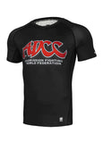 Pit Bull West Coast ADCC Rash Guard S PITBULL ADCC 2 Black Rash Guard