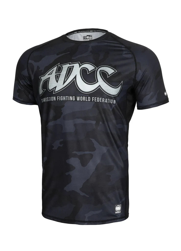 Pit Bull West Coast ADCC PITBULL ADCC Camo 2 All Black Camo Rash Guard