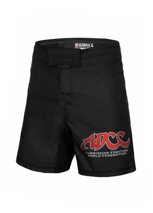 Pit Bull West Coast ADCC PITBULL Mens Grappling Shorts 3 ADCC Black