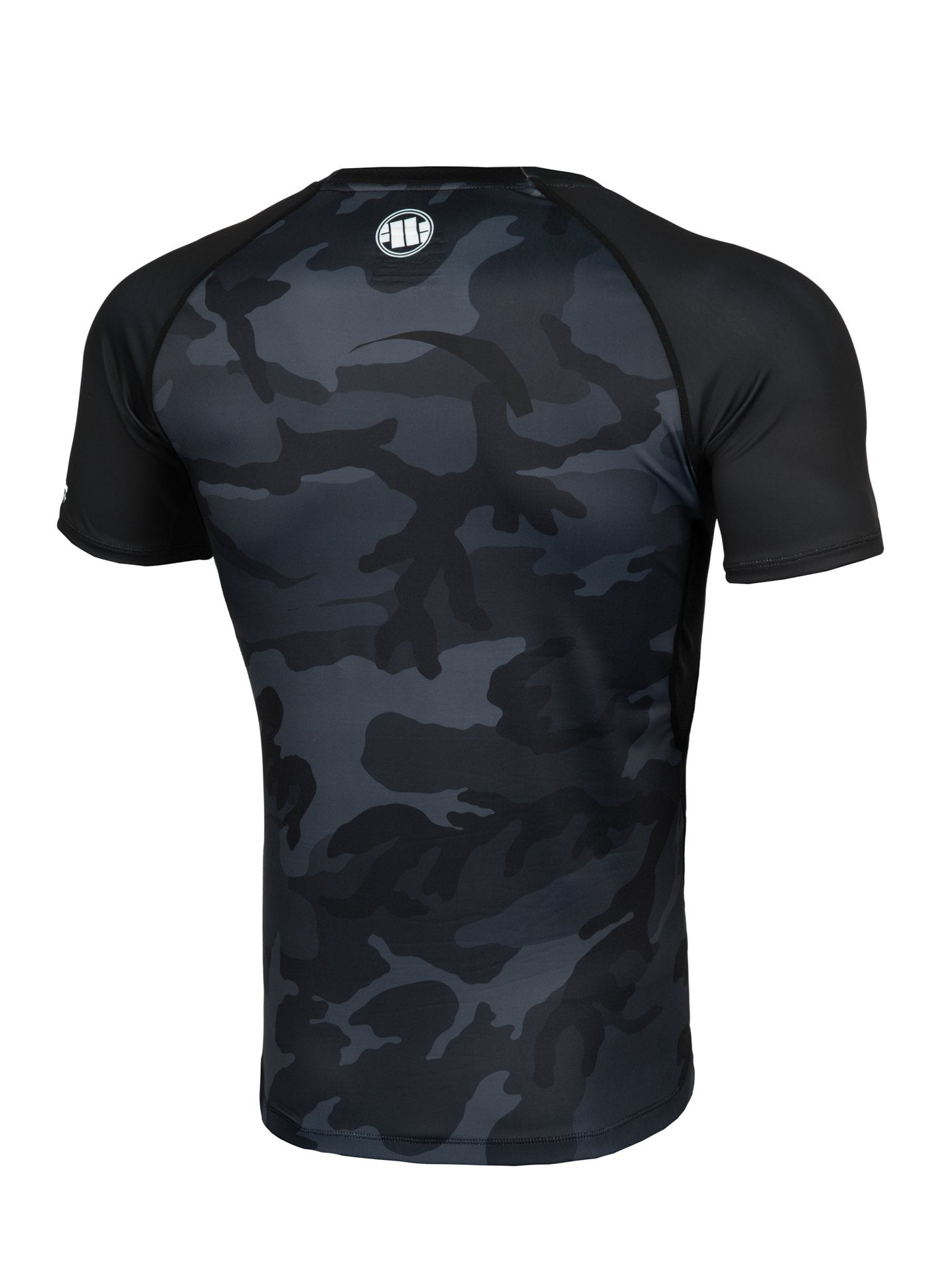 Pit Bull West Coast ADCC Rash Guards PITBULL Rashguard fitted ADCC All Black Camo