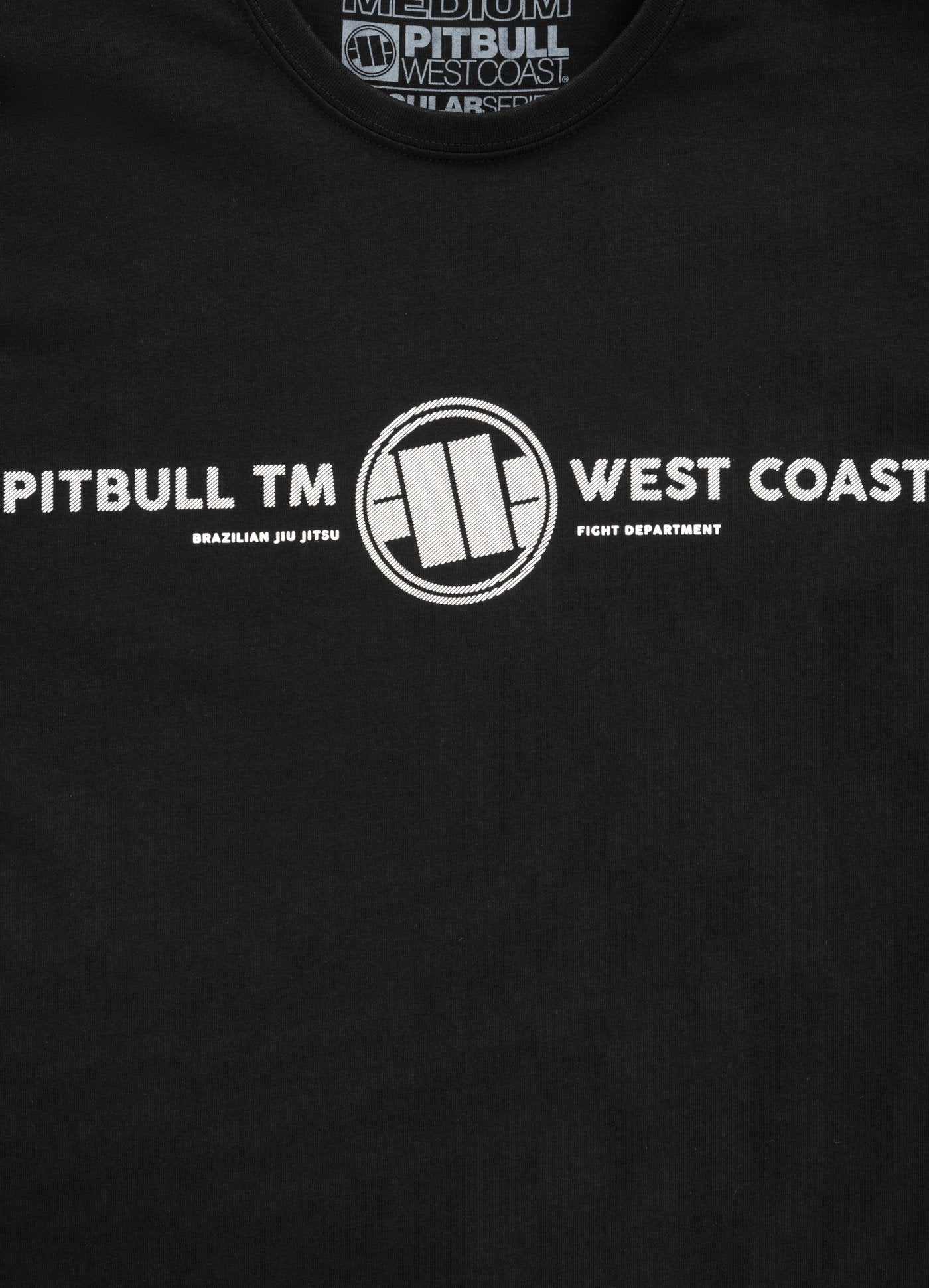 Pit Bull West Coast ADCC T-Shirt PITBULL T-Shirt Keep Rolling Black