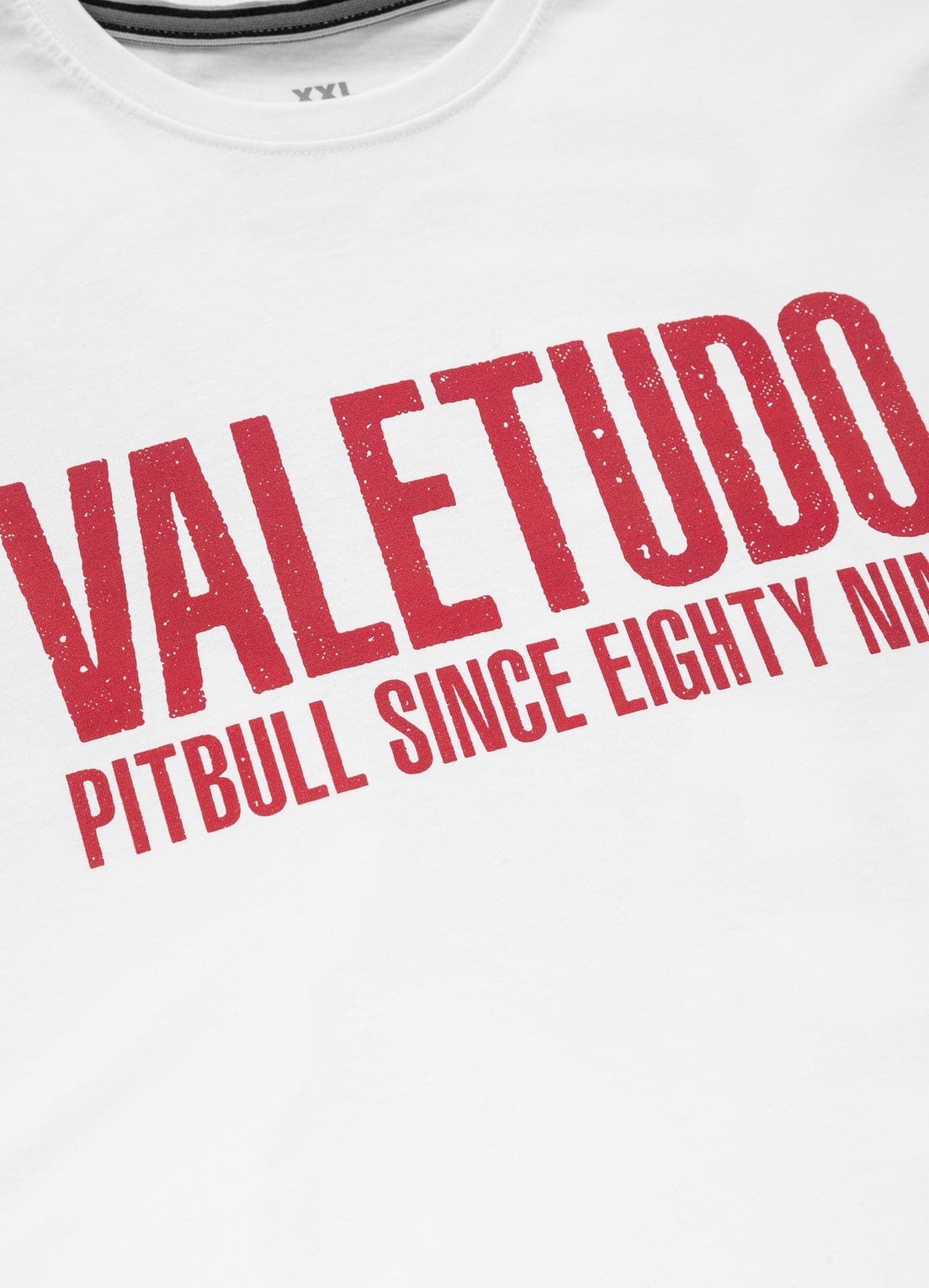 Pit Bull West Coast ADCC T-Shirt PITBULL VALETUDO CHAMPIONS White T-shirt