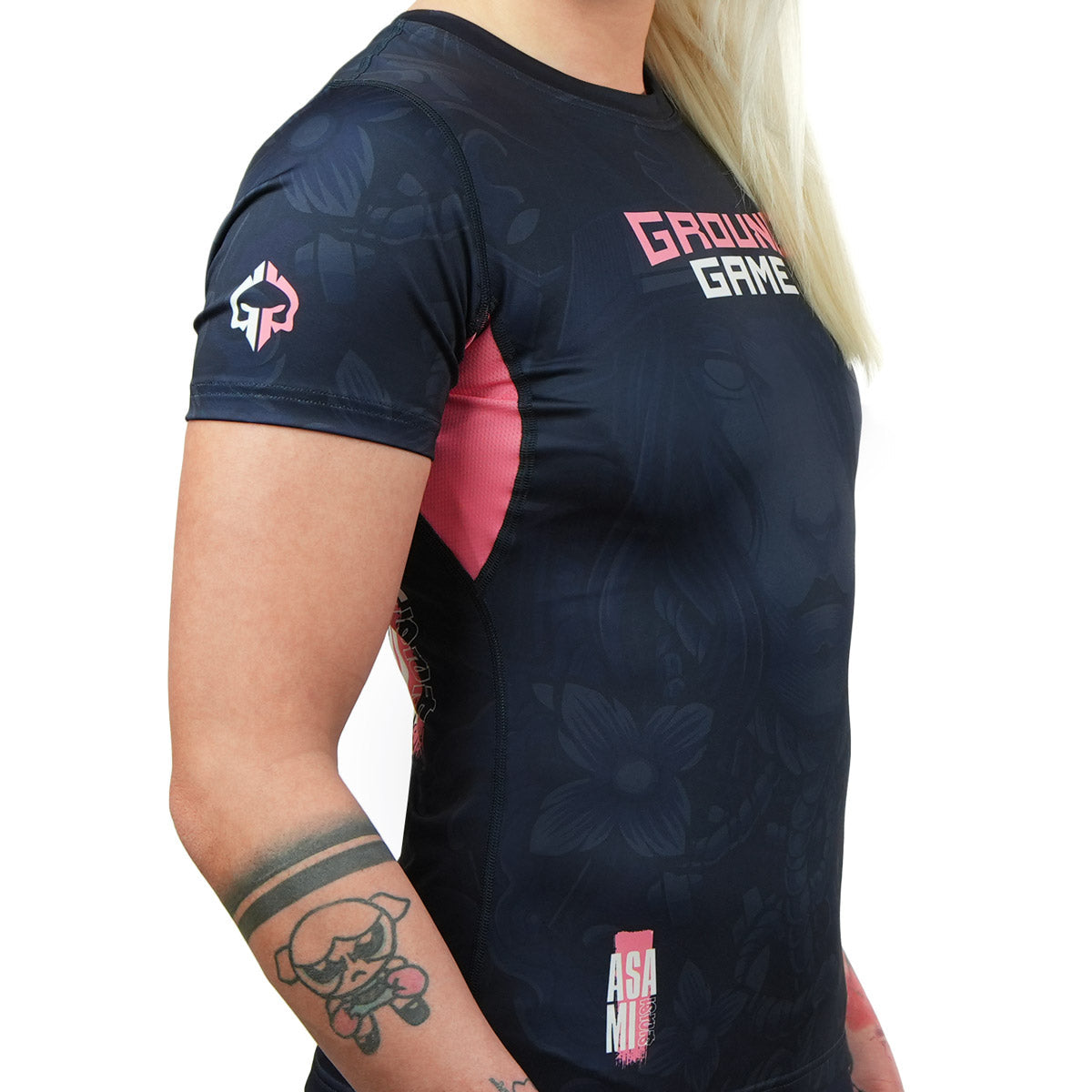 Ground Game Rashguard Asami Short sleeve