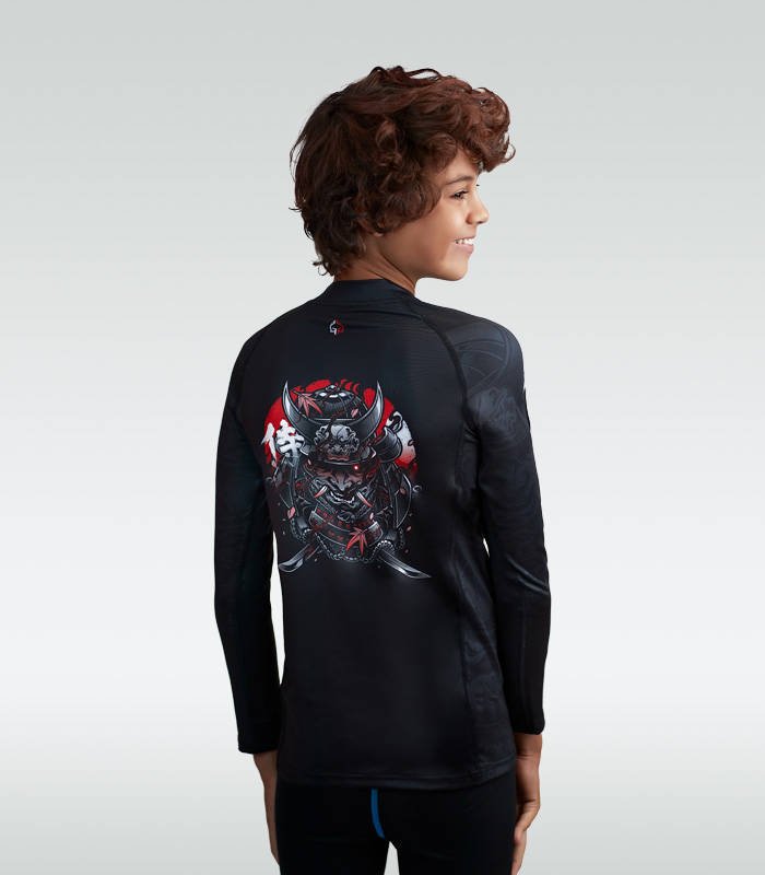 Ground Game Rashguard Copii Maneca Lunga GROUND GAME Samurai 2.0