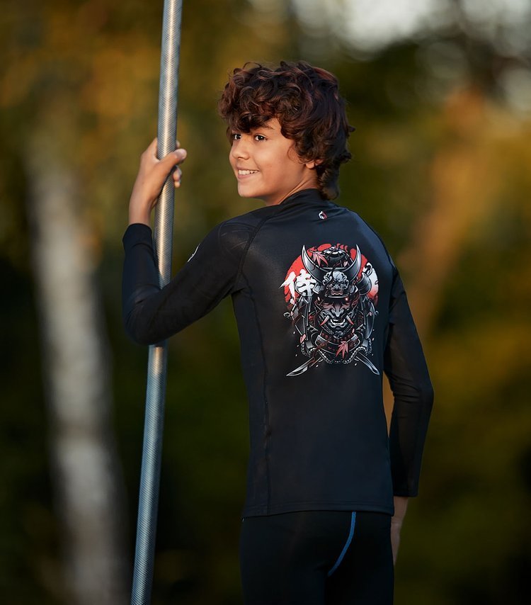 Ground Game Rashguard Copii Maneca Lunga GROUND GAME Samurai 2.0