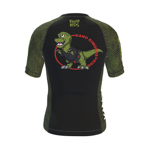 Kano Kimonos Rash Guard RASHGUARD KIDS DINOSAUR