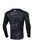 Pit Bull West Coast ADCC Rashguard Rashguard longsleeve fitted ADCC Black Camo