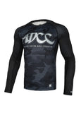 Pit Bull West Coast ADCC Rashguard S Rashguard longsleeve fitted ADCC Black Camo