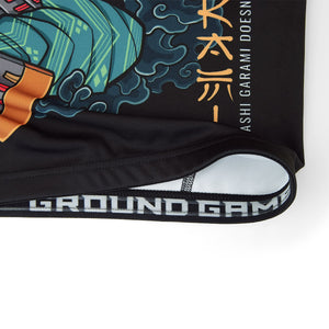 GROUND GAME Rashguard Maneca Scurta Rashguard Maneca Scurta GROUND GAME Ashi Garami