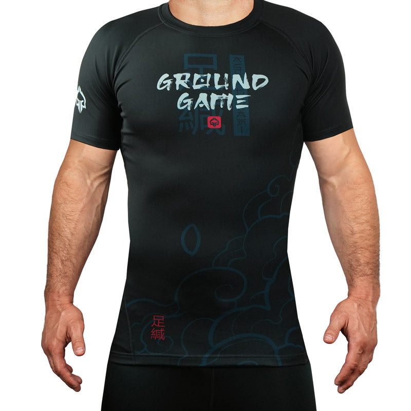 GROUND GAME Rashguard Maneca Scurta Rashguard Maneca Scurta GROUND GAME Ashi Garami