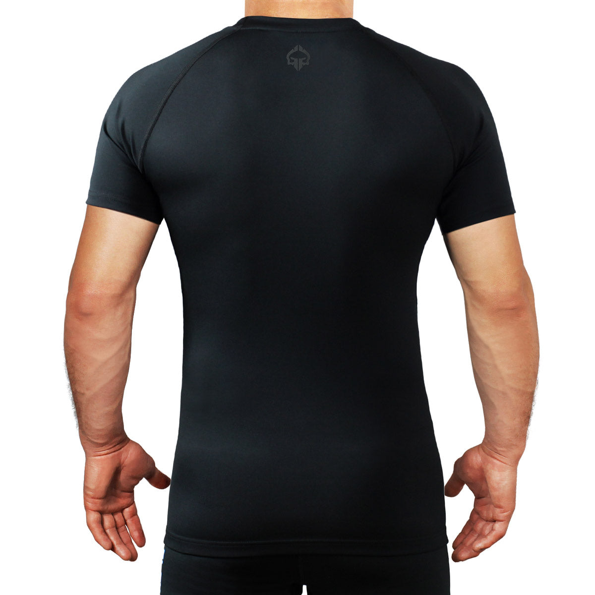 GROUND GAME Rashguard Maneca Scurta Rashguard Maneca Scurta GROUND GAME Athletic Shadow - Negru