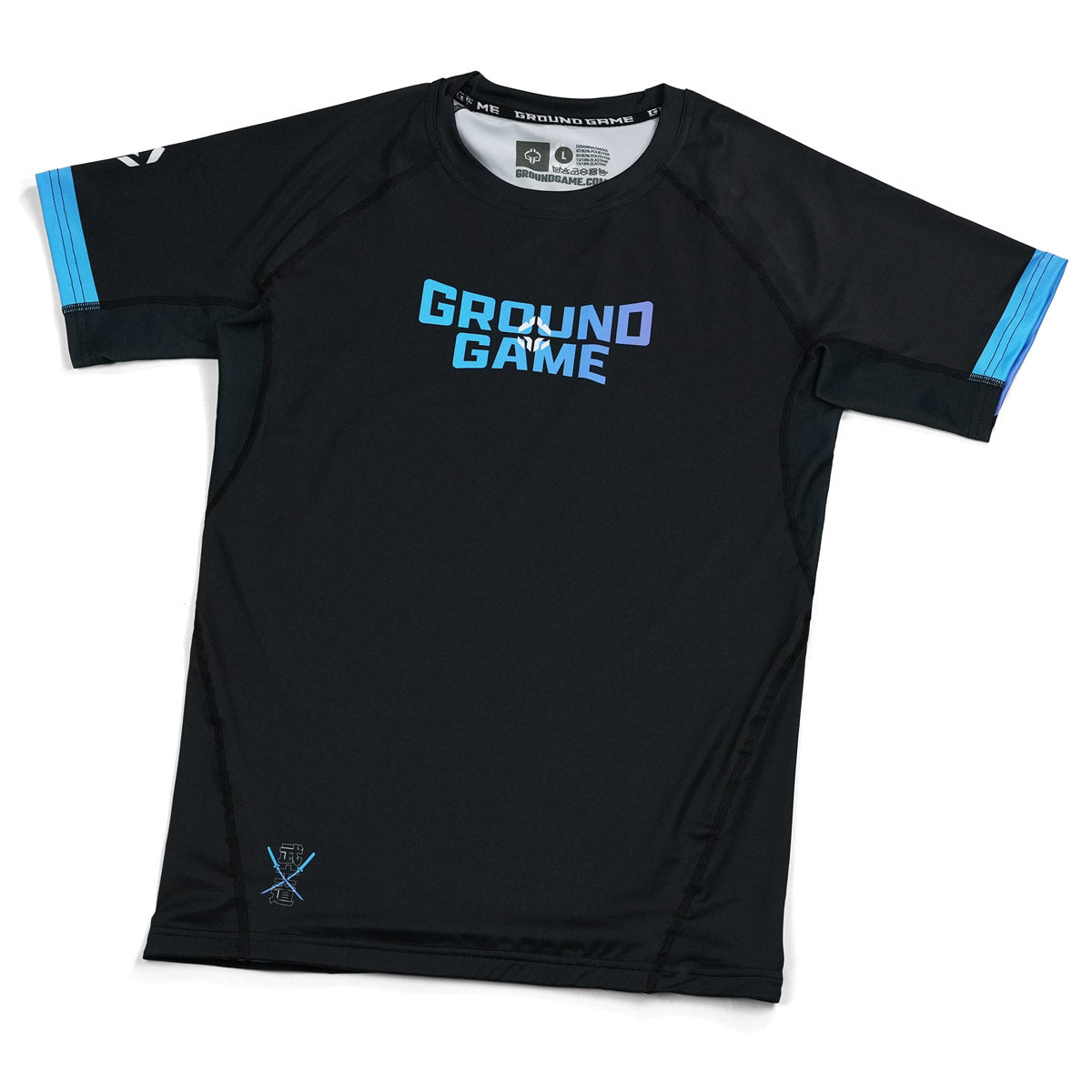 GROUND GAME Rashguard Maneca Scurta Rashguard Maneca Scurta GROUND GAME Cyber Samurai