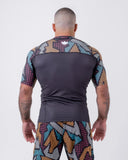 KINGZ Rash Guard Rashguard Maneca Scurta KINGZ Patchwork