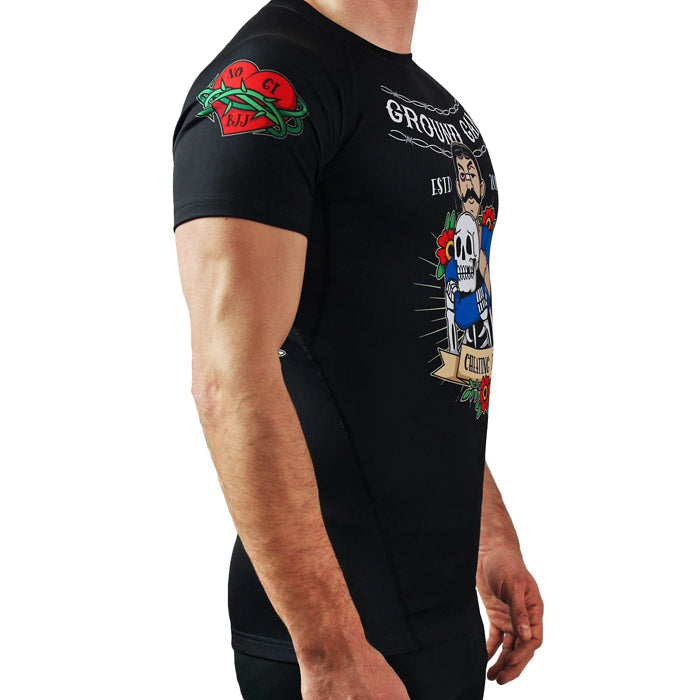 Ground Game Rashguard Oldschool Short sleeve