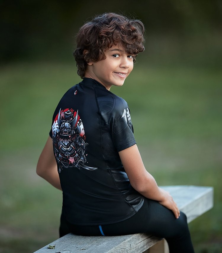 Ground Game Rashguard Samurai 2.0 Kids short sleeve