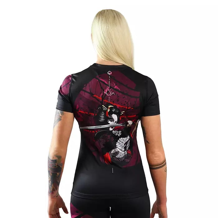 Ground Game Rashguard Tsuru Warrior Short sleeve