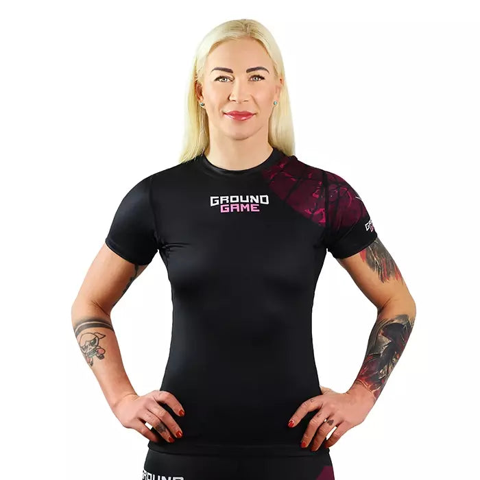 Ground Game Rashguard Tsuru Warrior Short sleeve