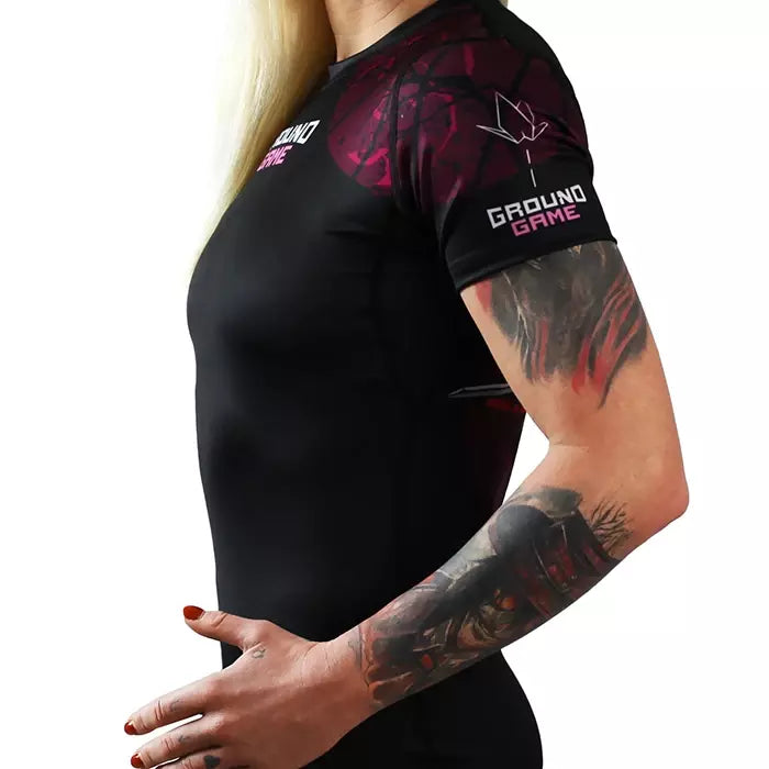 Ground Game Rashguard Tsuru Warrior Short sleeve