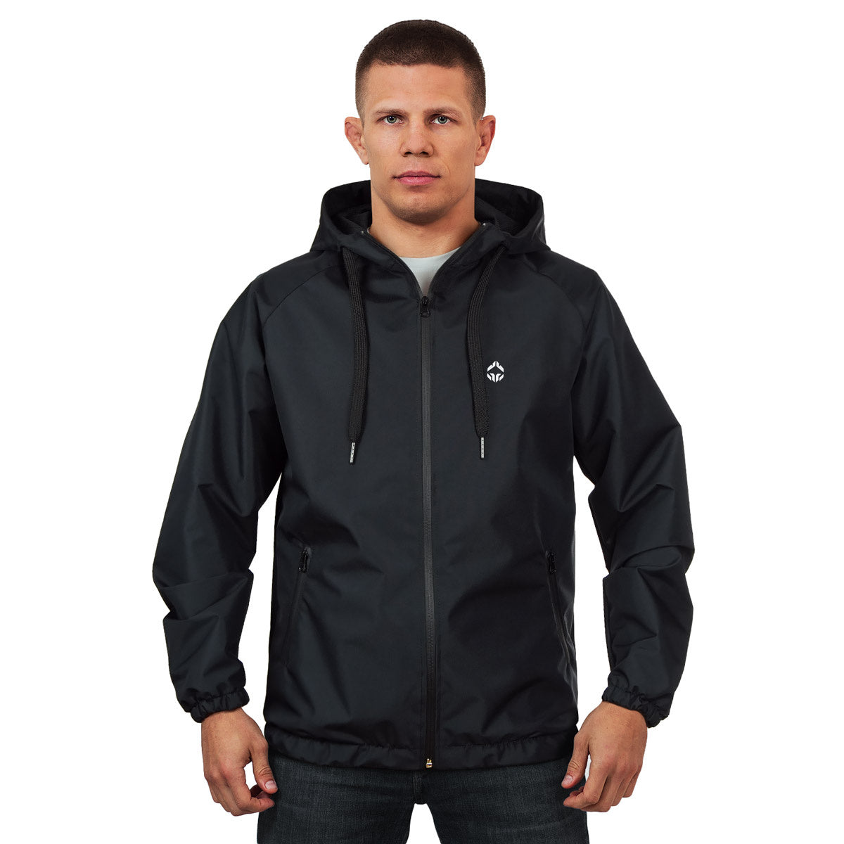 Jacheta Windbreaker GROUND GAME Minimal 2.0 - Neagra