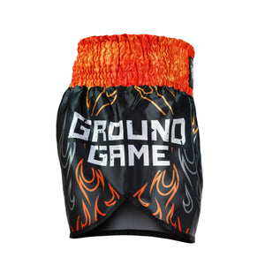 Ground Game Short GROUND GAME Muay Thai Flames