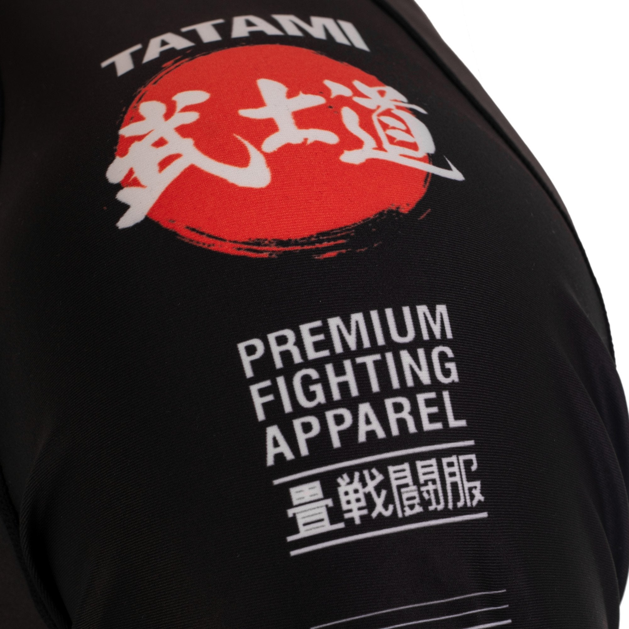 Tatami Fightwear Rashguard TATAMI Bushido Black Long Sleeve Rash Guard