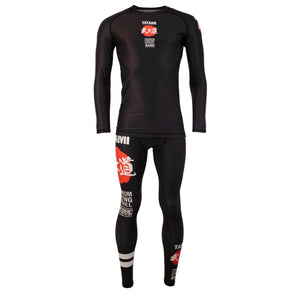 Tatami Fightwear Rashguard TATAMI Bushido Black Long Sleeve Rash Guard