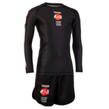 Tatami Fightwear Rashguard TATAMI Bushido Black Long Sleeve Rash Guard