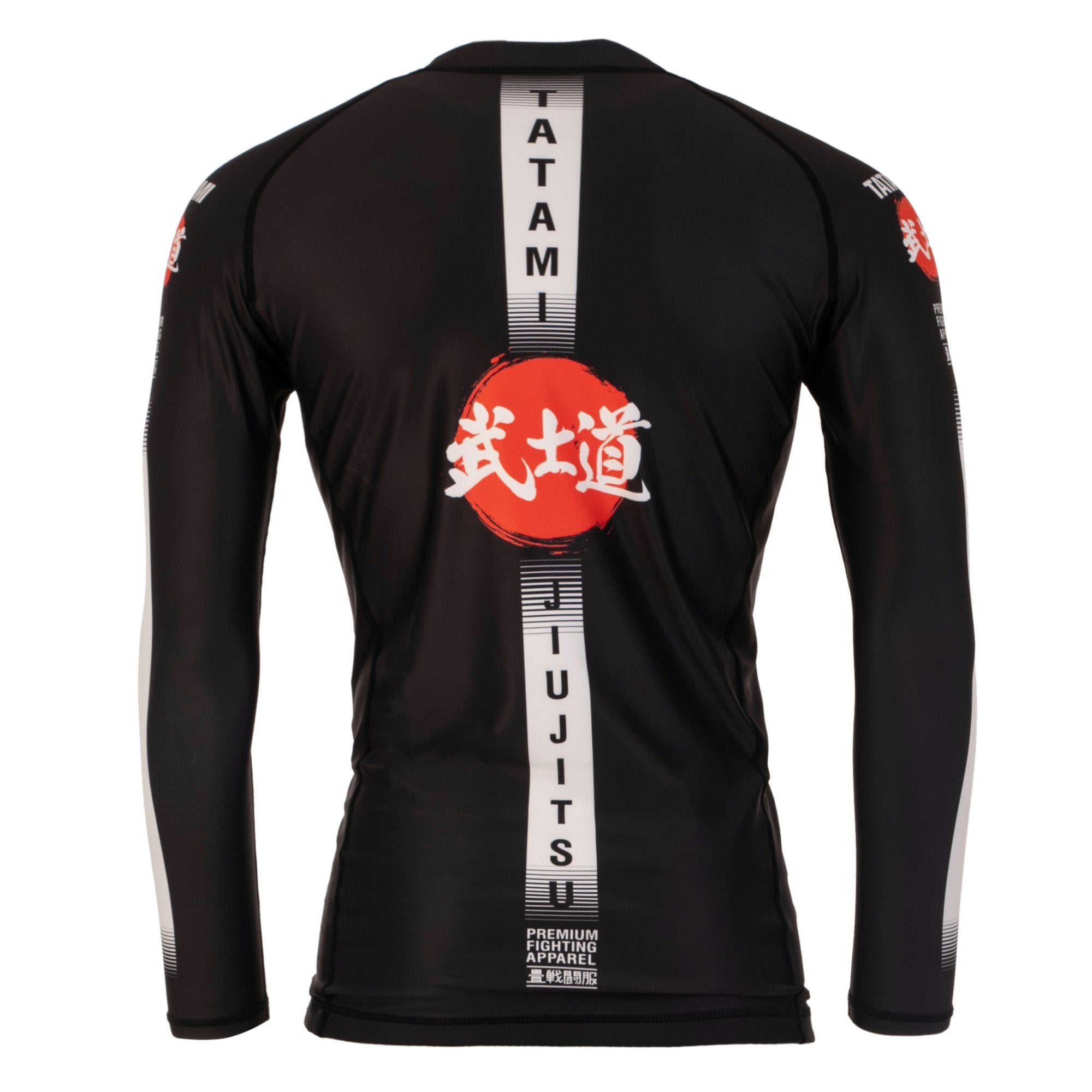 Tatami Fightwear Rashguard TATAMI Bushido Black Long Sleeve Rash Guard