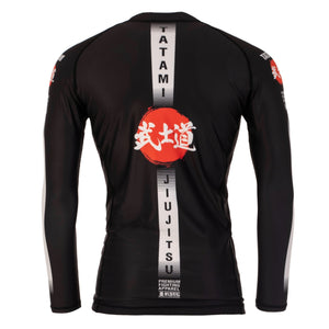 Tatami Fightwear Rashguard TATAMI Bushido Black Long Sleeve Rash Guard